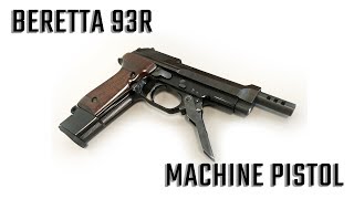 Beretta 93R 9mm Machine Pistol [upl. by Yenaiv]