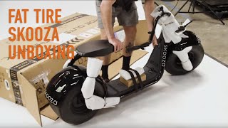 Electric Scooter Skooza Unboxing [upl. by Nielson]