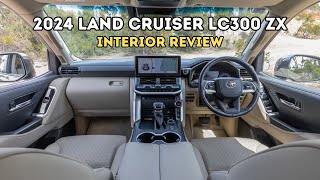 2024 Land Cruiser LC300 ZX  Interior Review [upl. by Oleg491]