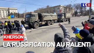 Kherson  La russification au ralenti [upl. by Kenwrick859]