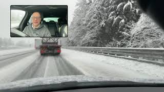 Incredibile Nevicata improvvisa che blocca tutto autostrada e strade di Lombardia [upl. by Letreece163]