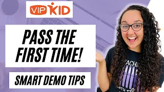 2021 VIPKID UPDATED SMART DEMO TIPS  PASS THE SMART DEMO INTERVIEW ON YOUR FIRST TRY [upl. by Keung]