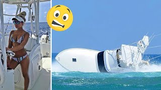 Epic Boat Fails Compilation [upl. by Benge516]