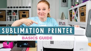 How To Use A Sublimation Printer Your Guide to Software and More [upl. by Eelime]