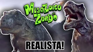 FUGINDO DA LAVA  Mesozoico LIVE ACTION Zoado 04 [upl. by Arahas576]