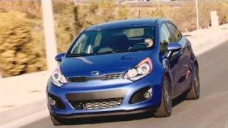 2012 Kia Rio Review  Kelley Blue Book [upl. by Nainatrad]