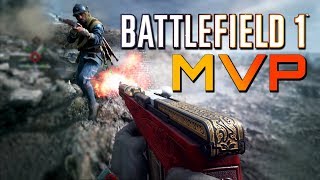 Battlefield 1 MVP with the New Fedorov Avtomat Trench Rifle PS4 PRO Gameplay [upl. by Cedar]