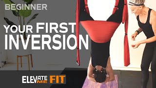 How To Do a Yoga Trapeze INVERSION  StepByStep for Beginners [upl. by Alta]