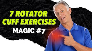 7 Rotator Cuff Exercises For Pain Relief NonSurgery Rehab Giveaway [upl. by Mcintosh]