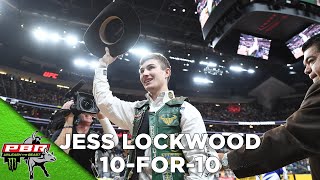 Jess Lockwood Rides 10 BULLS IN A ROW  2019 [upl. by Loomis]