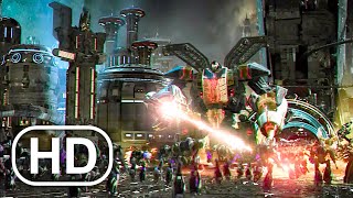 Transformers Cybertron War Fight Scene FULL BATTLE 4K ULTRA HD [upl. by Evets]