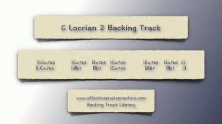 C Locrian 2 Backing Track [upl. by Trenna373]