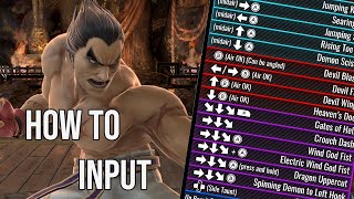 Kazuya Command Inputs Tutorial In Smash Ultimate [upl. by Rachel]