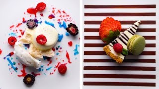 20 Fancy Plating Hacks That Will Blow Your Mind  DIY Dessert Decorations amp Hacks by So Yummy [upl. by Minor528]