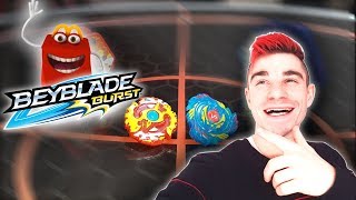 Spryzen VS Valtryek  Toupies BEYBLADE BURST du MACDONALD épisode 2 [upl. by Balsam]