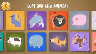 Animals Sound and cute Pictures for kids Playkids Demo [upl. by Sorgalim]