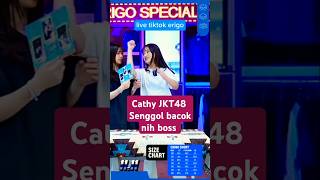 Cathy JKT48 senggol Michie JKT48 Auto Open War jkt48 jkt48terbaru michiejkt48 fypshorts [upl. by Zohara]