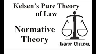 Kelsons Pure Theory of Law Normative Theory  Jurisprudence  Law Guru [upl. by Guttery409]