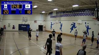 JV Boys Basketball vs St Boniface Diocesan High School [upl. by Mccall]