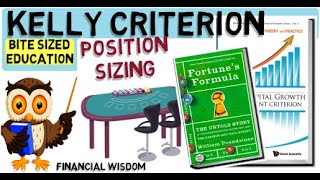 KELLY CRITERION  Ed Thorp  Optimal Position Sizing For Stock Trading [upl. by Arman]