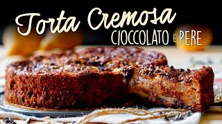 TORTA CREMOSA CIOCCOLATO E PERE  Ricetta Facile  BuonIdea [upl. by Bellaude]