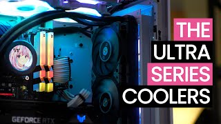 Thermaltake CPU AIO Coolers  ULTRA SERIES AIOS FIRST LOOK [upl. by Razec365]