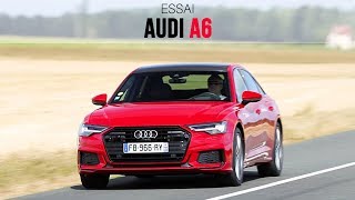 Essai Audi A6 40 20 TDi 204 STronic 2019 [upl. by Ahtera]