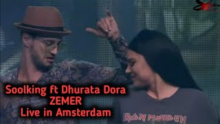 Soolking Ft Dhurata Dora  Zemër live 2020 clip officiel FUNX Netherlands Amsterdam [upl. by Nosle]