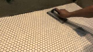 How to install mosaic tiles [upl. by Eugnimod785]