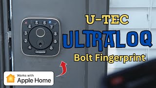 ULTRALOQ Bolt Fingerprint WiFi Smart Lock 🔐 [upl. by Jacky]