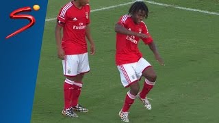 ARCHIVES  Renato Sanches goal and celebration against Boca Juniors [upl. by Sesylu898]