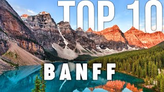 10 BEST Things To Do In Banff  Banff Travel Guide [upl. by Ynavoj783]