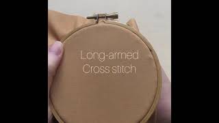 Long armed cross stitch [upl. by Thalia129]