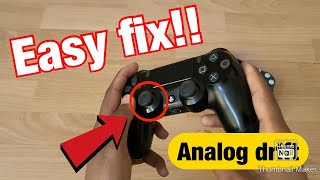 NEW HOW TO FIX Analog Drift on PS4 CONTROLLER EASY FIX 100 WORKING Analog Stick moving by itself [upl. by Hedwig]