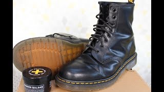 BREAK IN amp SIZING Dr Martens Classic quot1460quot Boots [upl. by Joerg839]