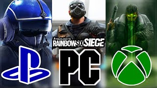 EVERYTHING YOU NEED TO KNOW ABOUT CROSSPLAY AND CROSS PROGRESSION IN RAINBOW SIX SIEGE [upl. by Granoff]