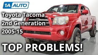 Top 5 Problems Toyota Tacoma Truck 2nd Generation 200515 [upl. by Luar432]