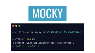 Mocky  easiest way to mock APIs [upl. by Wirth]