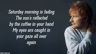 Ed Sheeran  Afterglow Lyrics [upl. by Peirsen]