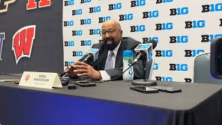 Mike Woodson at 2024 Big Ten media day [upl. by Veriee]