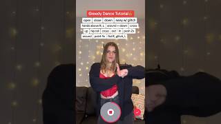 Greedy Dance Tutorial ✨ Viral Dance to Tate McRae’s New Song [upl. by Elatnahc496]