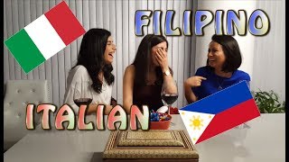 Similarities between Italian and Filipino [upl. by Rebba]