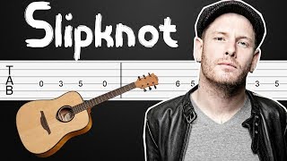 Snuff  Slipknot Guitar Tutorial Guitar Tabs Guitar Lesson  Bass guitar [upl. by Moll]