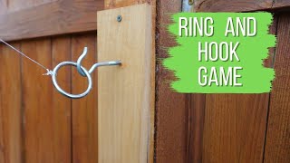 DIY  Ring and Hook Game\Tiki Toss Game [upl. by Bust724]