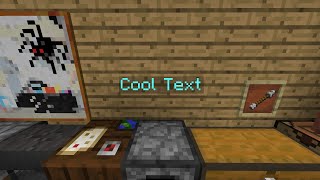 How To Make Floating Text in Minecraft 121 [upl. by Anelec]