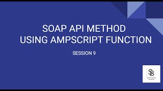 AMPScript Enablement  Session 9  Part 2 [upl. by Shaine]