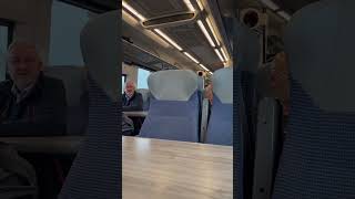 Transpennine Express Class 185 Onboard Announcement Approaching Manchester Piccadilly [upl. by Notsag]