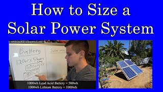 How to Size your Solar Power System [upl. by Beauvais]