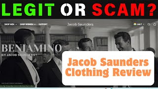 Jacob Saunders Clothing Review Legit Or Scam [upl. by Kelci730]