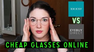 Zenni Optical vs Eye Buy Direct  Cheap Glasses Online [upl. by Halonna]